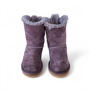 Original UGG Australia Purple Plum Bailey Bow Boots | Women’s Size 6